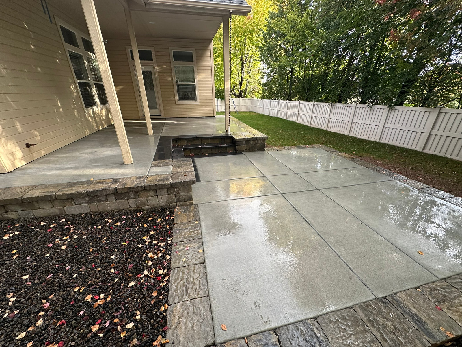 Hardscapes in Garden City by Eagle Concrete and Landscape